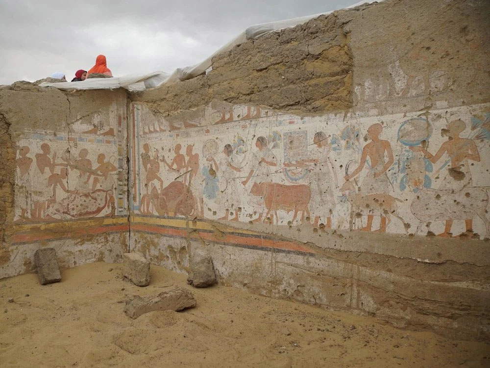 Egitto Scoperta A Saqqara La Tomba Del Tesoriere Di Ramses Ii