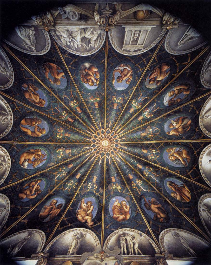 Gli affreschi del Correggio nella Camera di San Paolo illuminati da una nuova luce