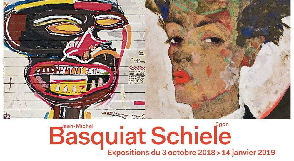 Schiele e Basquiat, la strana coppia in mostra alla Fondation Louis Vuitton di Parigi