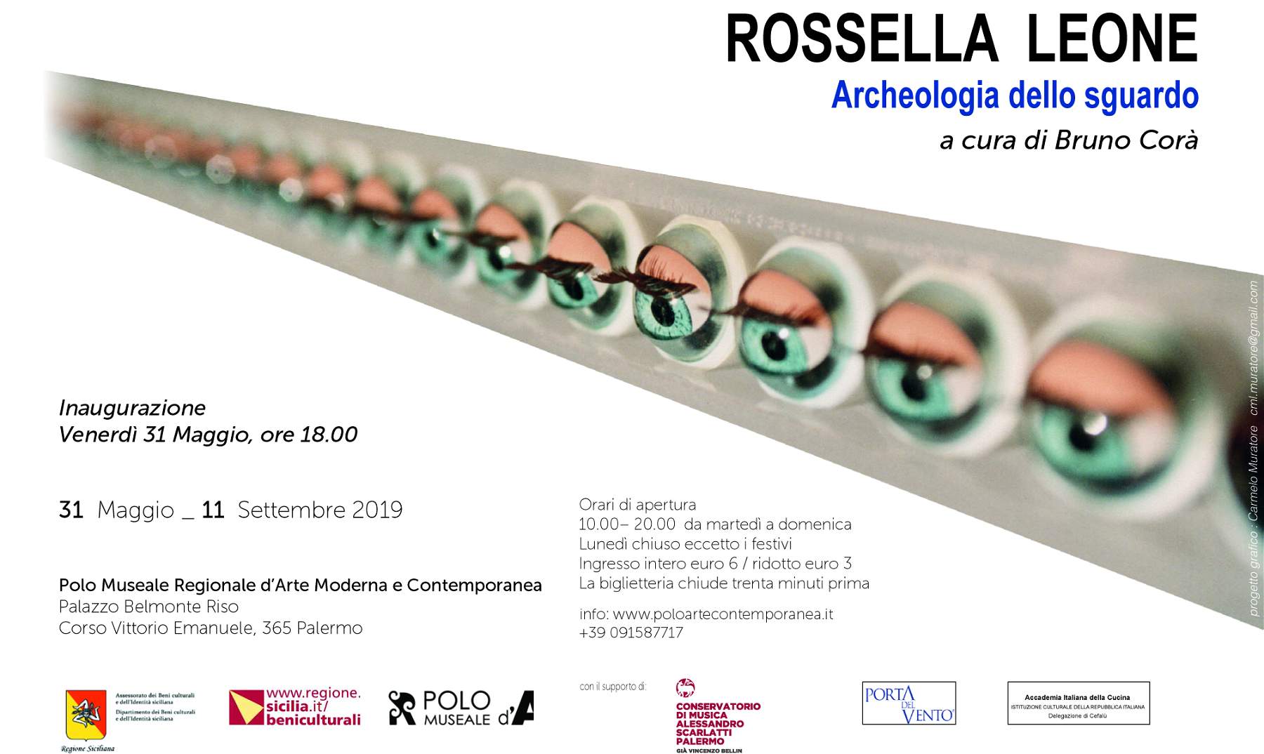 Le opere di Rossella Leone esposte a Palermo nella mostra “Archeologia dello sguardo”
