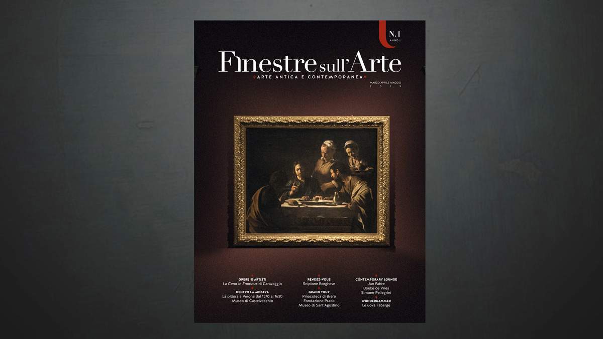 Perché abbiamo scelto Caravaggio per la cover del nuovo magazine cartaceo di Finestre sull'Arte?
