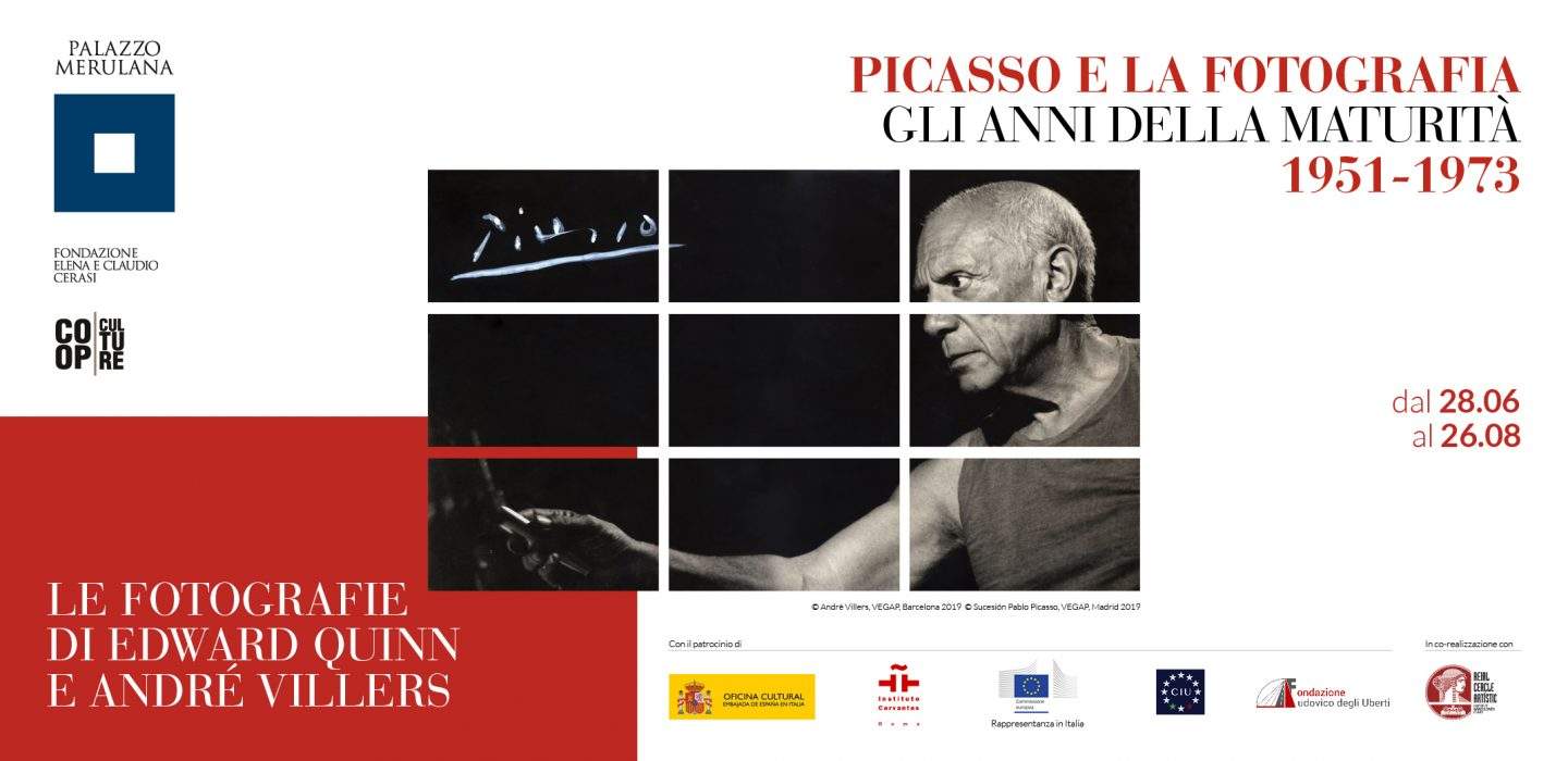 La maturità di Picasso raccontata con le foto di Quinn e Villers in mostra a Roma a Palazzo Merulana