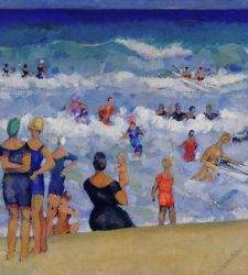 The sweetness of the sea, the beaches, the Mediterranean. The plural painting of Moses Levy