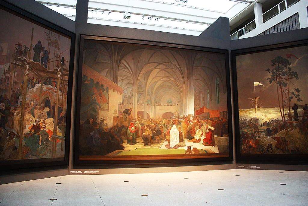 Dopo 100 anni finalmente il più vasto capolavoro di Alfons Mucha trova una casa a Praga