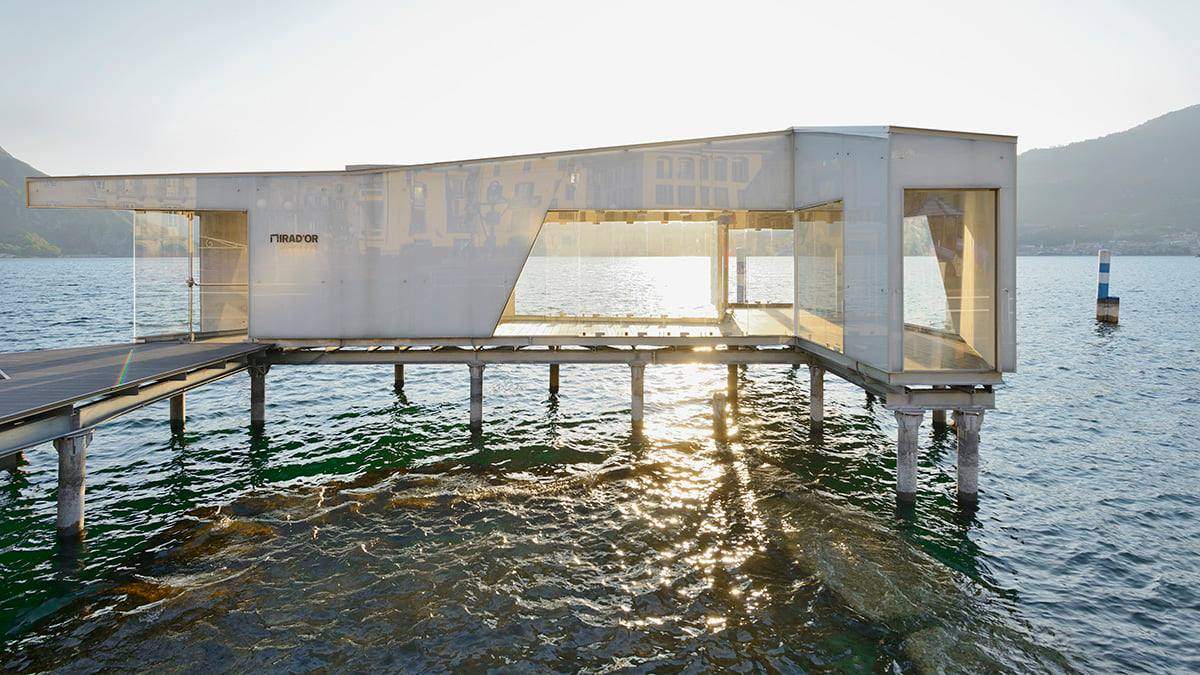 A floating museum is about to open on Lake Iseo, with an intervention by Daniel Buren
