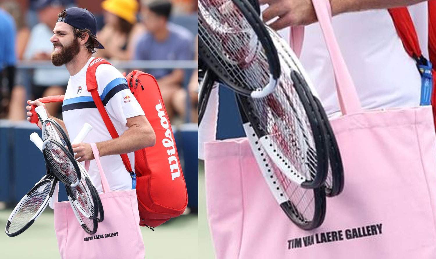 Tennis: Reilly Opelka multato agli US Open per aver mostrato la borsa di una galleria d'arte