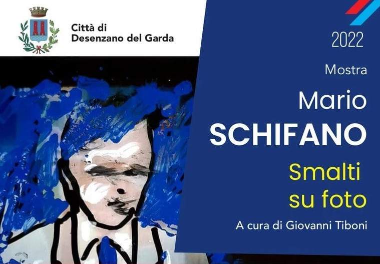 Desenzano del Garda dedica una mostra a Mario Schifano e alle sue fotografie ritoccate a mano