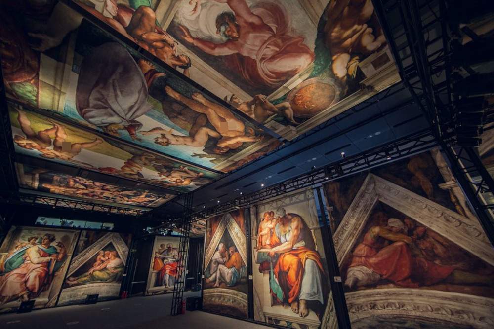 La Cappella Sistina va in trasferta in un tour mondiale con riproduzioni a grandezza naturale e ad alta definizione 